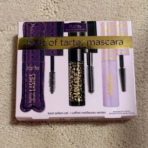 Tarte Best-Sellers Mascara Set with Purple and Black Packaging